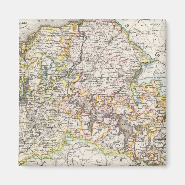 Rostock Germany Magnet (Front)