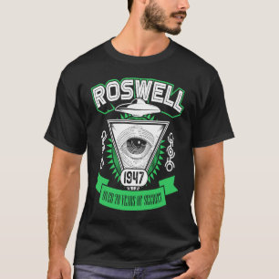 Roswell 1947 Alien Area 51 Conspiracy Theory T-Shirt