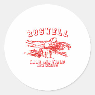 Roswell Army Air Field New Mexico _1 Classic Round Sticker