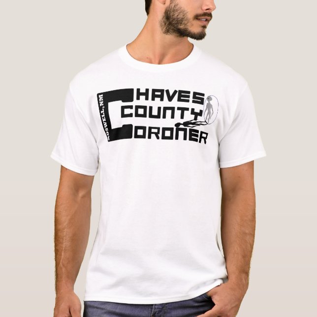 Roswell Coroner T-Shirt (Front)