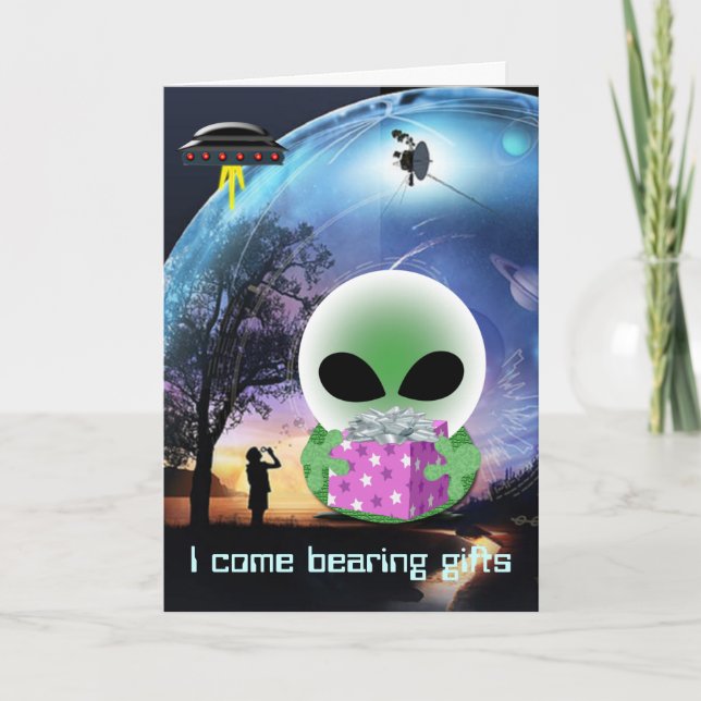 Roswell jokes card (Front)