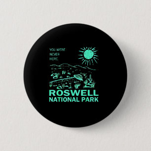 Roswell National Park New Mexico  2 Inch Round Button