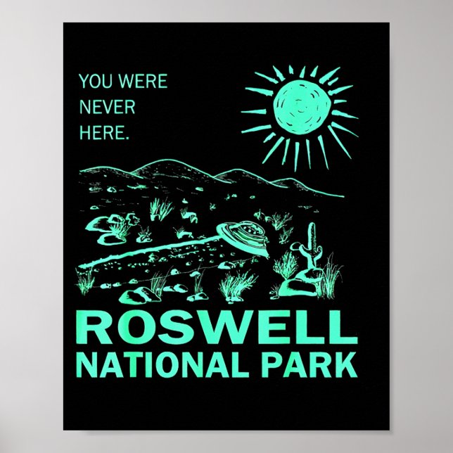 Roswell National Park New Mexico  Poster (Front)