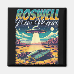 Roswell New Mexico 1947 Alien Abduction Ufo Crash Magnet