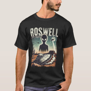 Roswell New Mexico 1947 Alien Abduction UFO Crash  T-Shirt
