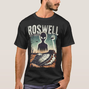 Roswell New Mexico 1947 Alien Abduction UFO Crash  T-Shirt