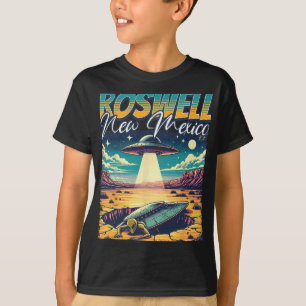 Roswell New Mexico 1947 Alien Abduction Ufo Crash  T-Shirt