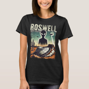 Roswell New Mexico 1947 Alien Abduction Ufo Crash T-Shirt