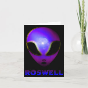 Roswell New Mexico Alien Card