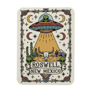 Roswell New Mexico Alien Magnet