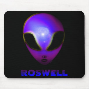 Roswell New Mexico Alien Mouse Pad