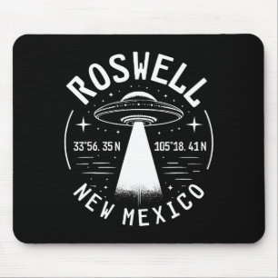 Roswell New Mexico Alien Ufo Area 51 Mouse Pad