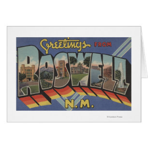 Roswell, New Mexico - Large Letter Scenes