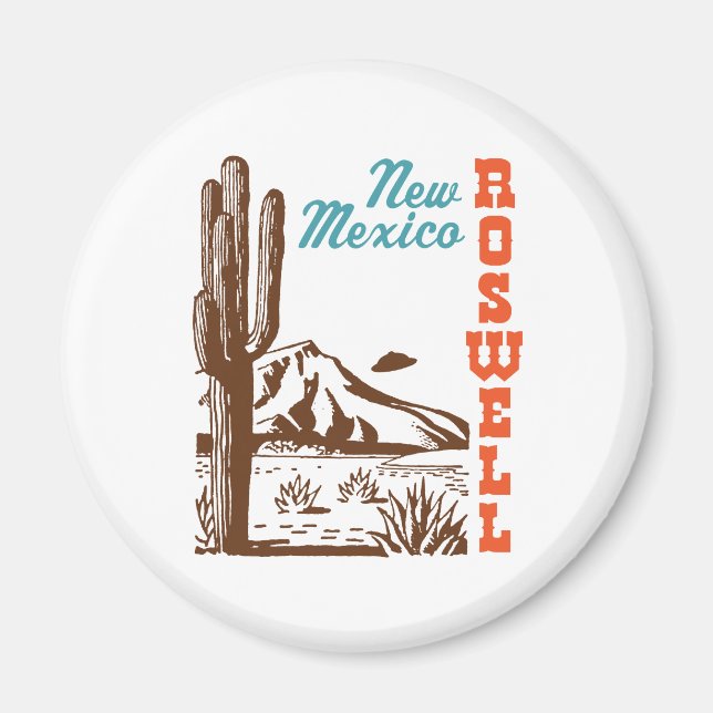 Roswell New Mexico Magnet (Front)
