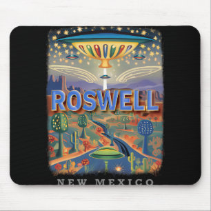 Roswell New Mexico Nm Extraterrestrial Encounter S Mouse Pad