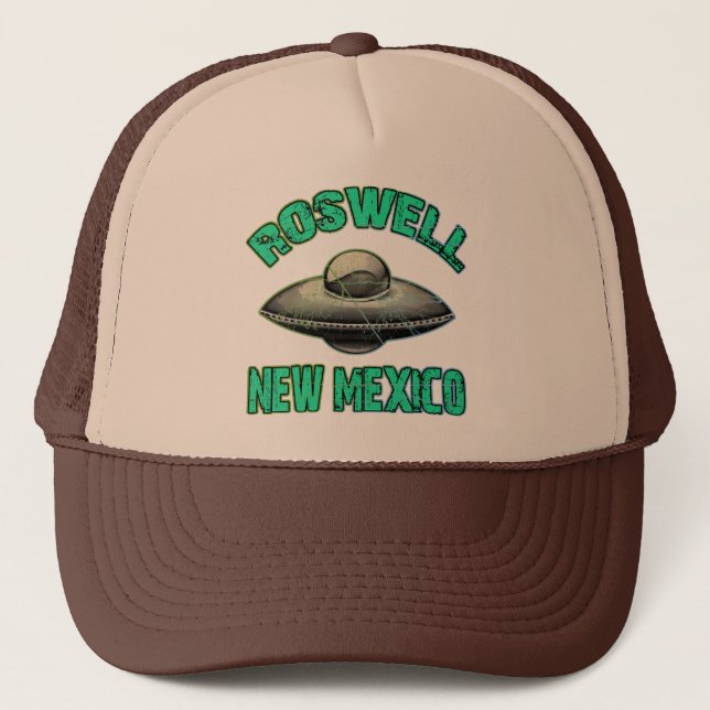 Roswell, New Mexico Trucker Hat (Front)