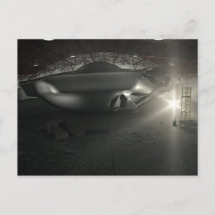 Roswell UFO Hangar Postcard