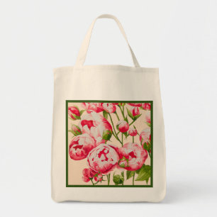 Rosy Abundance on a Grocery Tote Bag