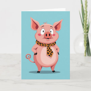 Rosy Cheeked Fathers Day Card
