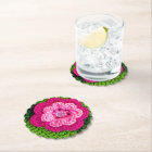 Rosy Flower Designer Crochet Print Fancy Reusable