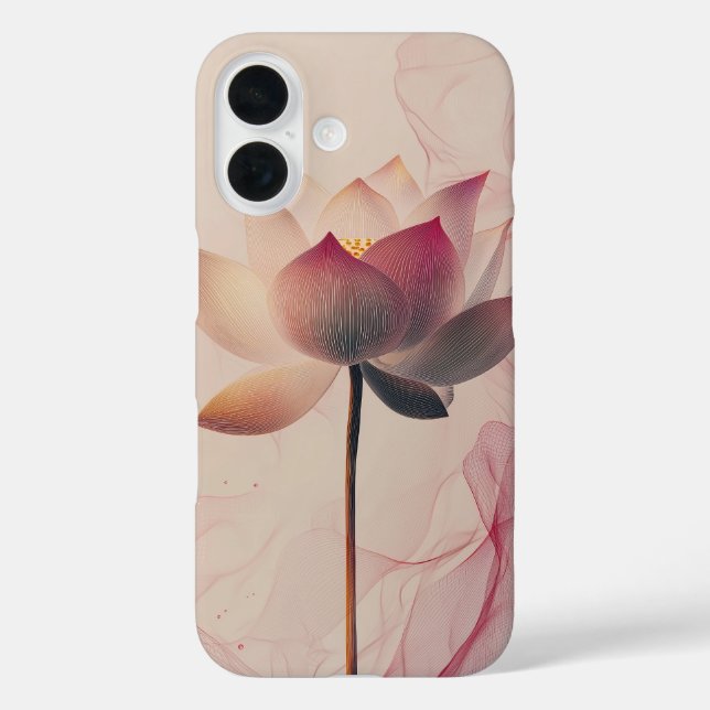 Rosy Illusion Bloom Case-Mate iPhone Case (Back)