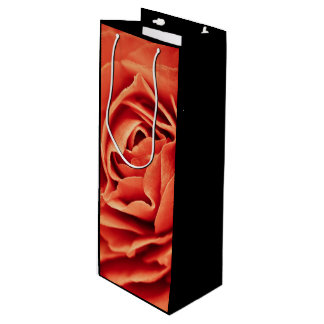 rosy living wine gift bag