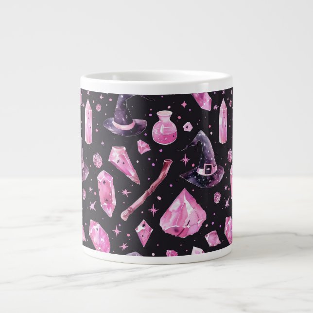 Rosy Witch Large Coffee Mug (Front)