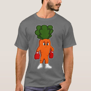 rot as Boxer with Boxing gloves T-Shirt