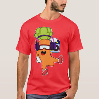 rot at Music with Headphone T-Shirt