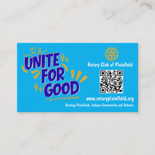Rotary Club of Plainfield recruiting cards