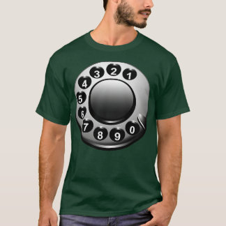 Rotary Dial Telephone T-Shirt