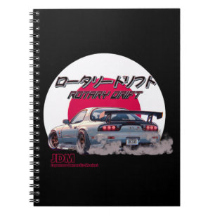 Rotary Drift RX-7 - Japanese Street Legend Notebook