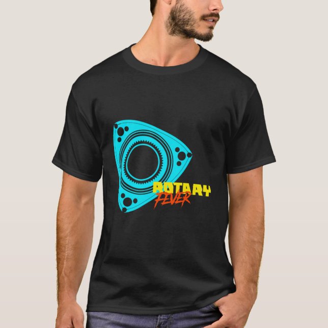 Rotary Fever Rotary Engine T-Shirt (Front)