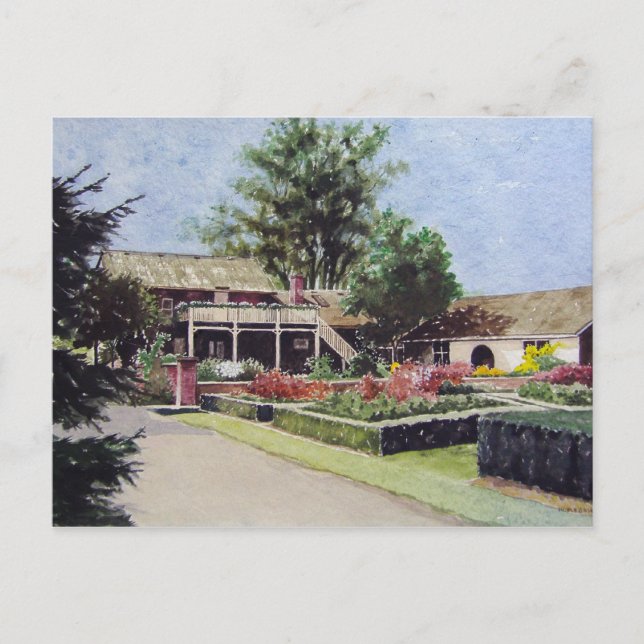 Rotary Gardens in Janesville Wisconsin- postcard (Front)