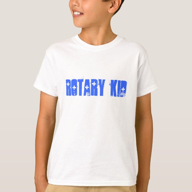 Rotary Kid, kids T Shirt (Front)
