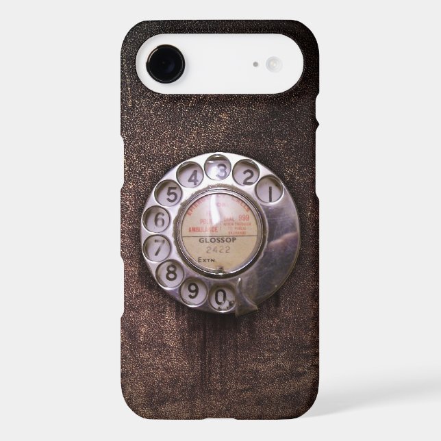 Rotary phone dial Case-Mate iPhone case (Back)