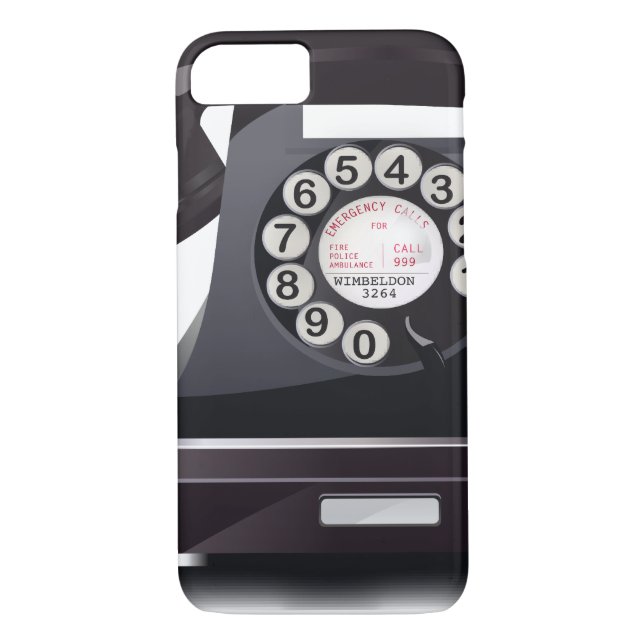 Rotary telephone Case-Mate iPhone case (Back)