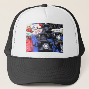 Rotary Telephone Trucker Hat