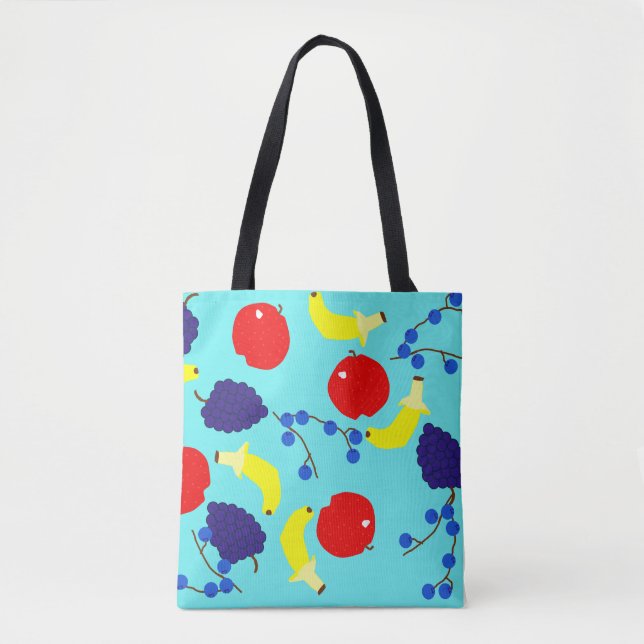Rotating Fruits Tote Bag (Front)