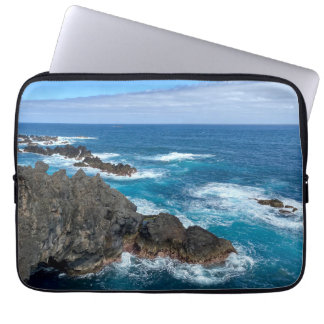 Rotating in the sea laptop sleeve
