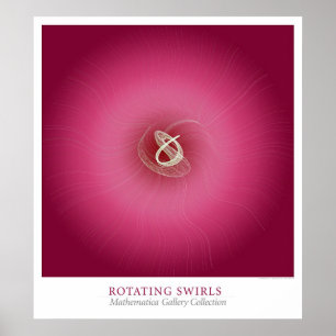 Rotating Swirls Poster