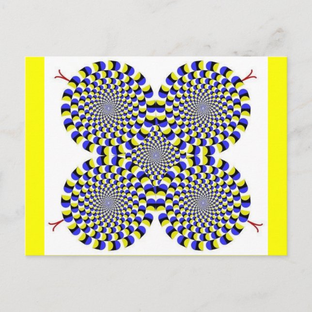 Rotatingsnakes Postcard (Front)