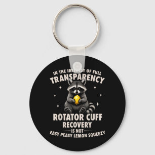 Rotator Cuff Surgery Shoulder Funny Rotator Cuff Keychain