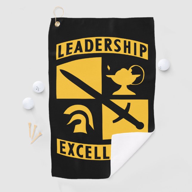ROTC Reserve Officer Training Corps Military Golf Towel (InSitu)