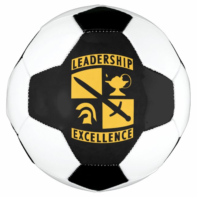 ROTC Reserve Officer Training Corps Military Soccer Ball (Front)
