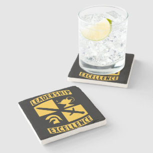 ROTC Reserve Officer Training Corps Military Stone Coaster
