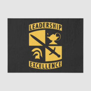 ROTC Reserve Officer Training Corps Military Tissue Paper