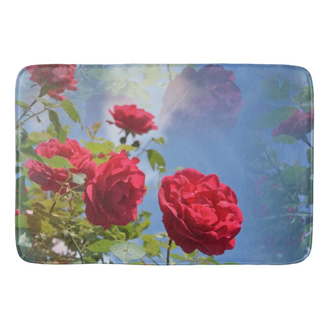 Rote Rosen Bath Mat (Front)