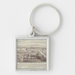 Roth, Scruggs ranches Keychain