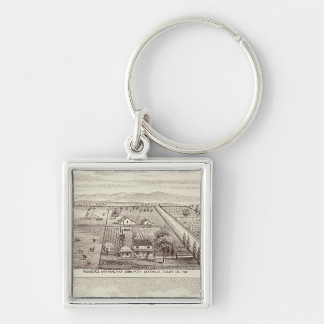 Roth, Scruggs ranches Keychain (Front)